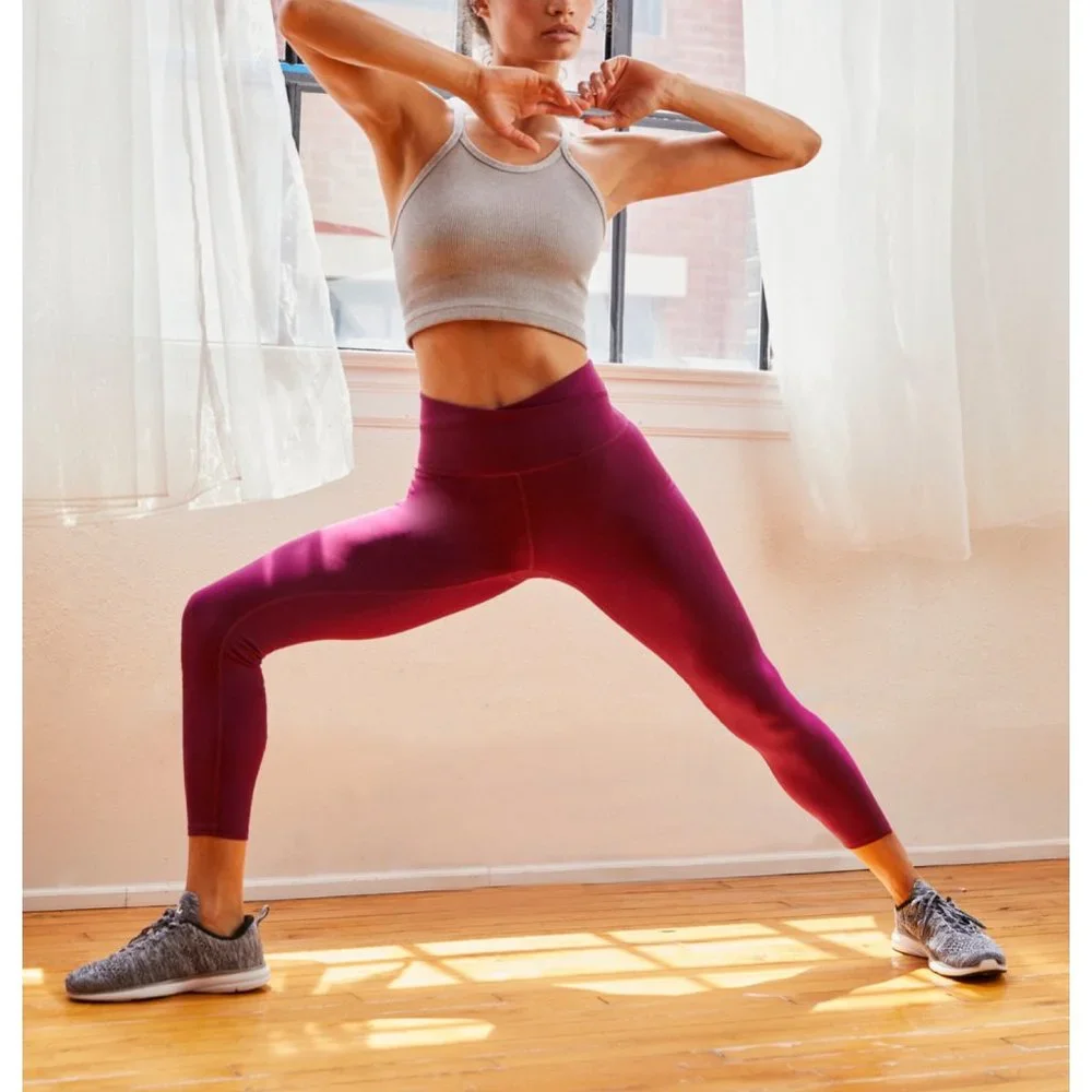 🎉LAST CHANCE🎉 NWT FP Movement Wrap Lose Control Legging / Acai - Picture 1 of 5
